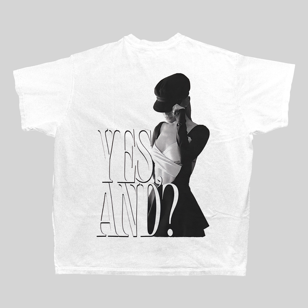Remera de Algodon DTG Yes And Off Ariana Grande