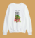 Buzo Blanco Oversize - Harry's House Flowers (Harry Styles)