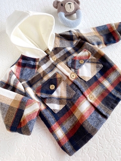 Camisaco de paño escocés-Art.6069 - tienda online