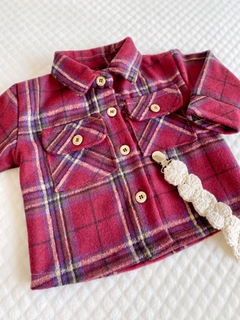 Camisaco de paño escoces-Art.6094-1 - comprar online