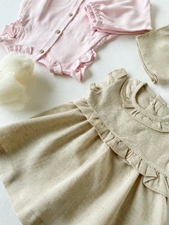 Vestido de lino-Art.1977-1