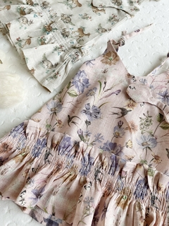 Vestido solera de lino-Art.1906-1 - comprar online