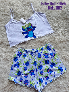 Pijama / Baby doll Stitch 002 - PRONTA ENTREGA