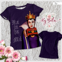 camiseta tshirt rainha má vilã disney