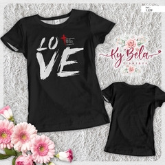 camiseta tshirt Love / I Coríntios 13:7