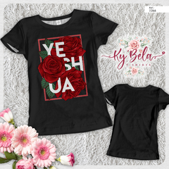 camiseta tshirt Yeshua / Rosas