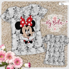 camiseta tshirt Minnie e Mickey