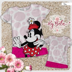 camiseta tshirt minnie mouse rosa