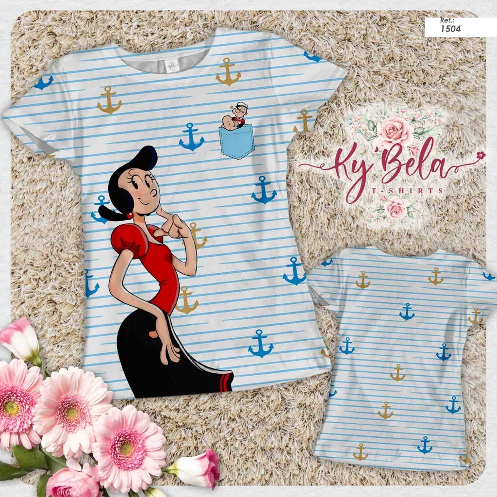 Camiseta olivia popeye sale