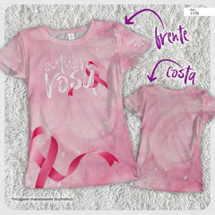 camiseta tshirt outubro rosa