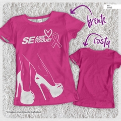 camiseta tshirt outubro rosa