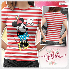 Camiseta Tshirts Minnie vermelha