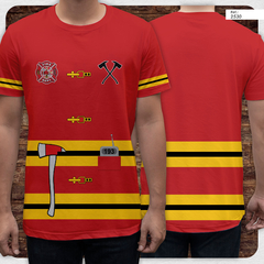 camiseta tshirt bombeiro