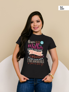 camiseta tshirt Mulher pode ser o que quiser