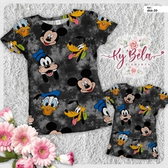 Camiseta Tshirt Turma do Mickey tie dye