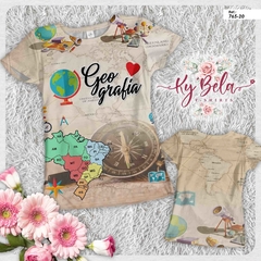 Camiseta Tshirts Geografia