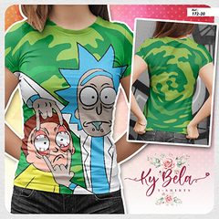 Camiseta Tshirts Rick and Morty