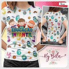 Camiseta Tshirts Educação Infantil