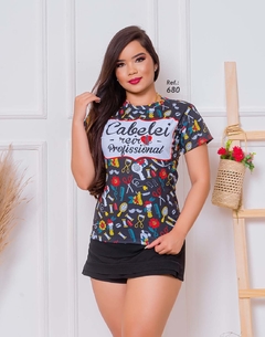 Camiseta Tshirts Cabeleireira