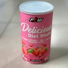 Delicious Diet Shake Morango 450g - FTW