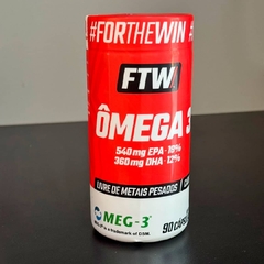 Ômega 3 MEG-3 1000mg 90 Cáps - FTW