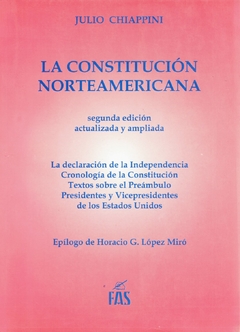 CHIAPPINI: LA CONSTITUCION NORTEAMERICANA