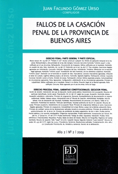 Fallos de la casación Penal de la Provincia de Buenos Aires T. 2.