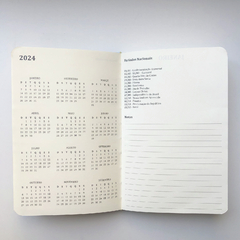 Planner 2024 Preto - loja online