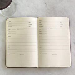 Wine Journal Duo - Caderno de Vinho na internet