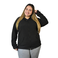 Campera talle grande de wafle - tienda online