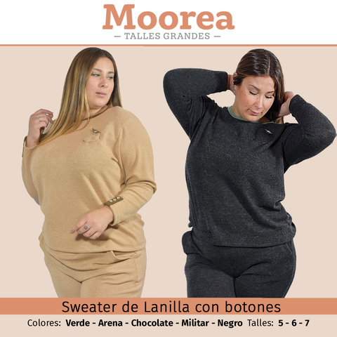 Sweaters mujer talles grandes por mayor deals
