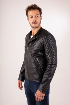 Campera DAVID de cuero vacuno - comprar online