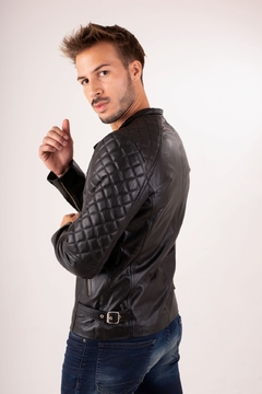 Campera DAVID de cuero vacuno - tienda online