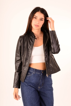 Campera MELINA de cuero vacuno - comprar online