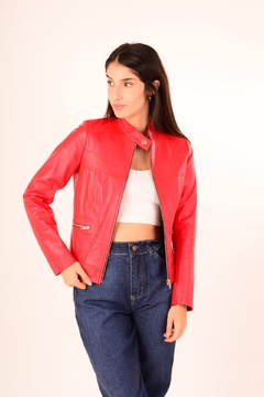 Campera MARIA de cuero vacuno - comprar online