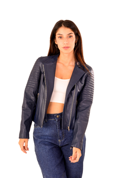 Campera ANGIE de cuero vacuno - tienda online