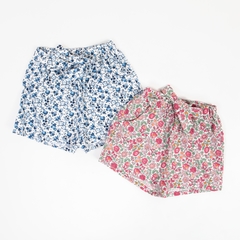 Short de poplin floreado - comprar online