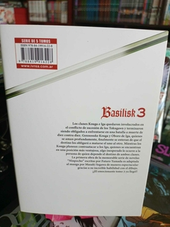 Basilisk - The Kouga Ninja Scrolls - Tomo 3 en internet
