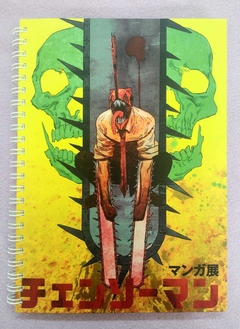 Cuaderno universitario Tapa Dura - Chainsaw Man - Rayado