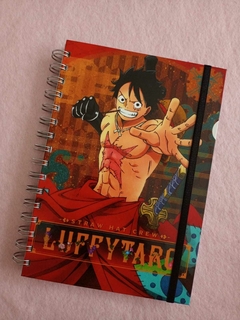 Cuaderno A5 Tapa Dura - One Piece - Monkey D. Luffy - Rayado