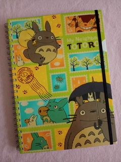Cuaderno universitario Tapa Dura - Mi Vecino Totoro - Rayado