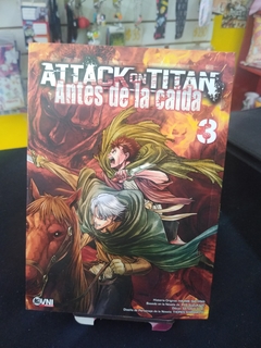 Attack on Titan - Antes de la Caída Tomo 3 - comprar online