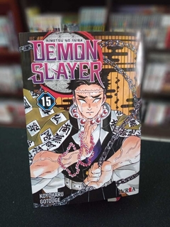 Demon Slayer - Kimetsu no Yaiba Tomo 15 - comprar online