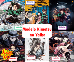 Separadores de Materias N°3 x6 - Kimetsu no Yaiba Mod 1