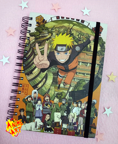 Cuaderno A5 Tapa Dura - Naruto Shippuden - Rayado