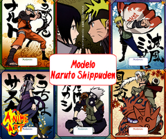 Separadores de Materias N°3 x6 - Naruto Shippuden - comprar online