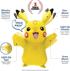 Figura Pokemon My Partner Pikachu - con sonido y movimiento - comprar online