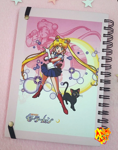 Cuaderno A5 Tapa Dura - Sailor Moon - Rayado - comprar online