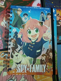 Cuaderno A5 Tapa Dura - Spy x Family - Rayado