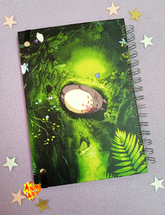 Cuaderno A5 Tapa Dura - Totoro - Rayado - comprar online